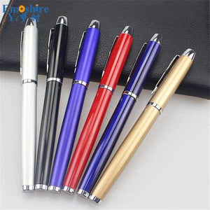 Planet Gates Black Metal Ballpoint Pen Office & School Supplies Stylus Pens Pencils Writing Supplies Roller Ball Point Pens Nice Gift P416
