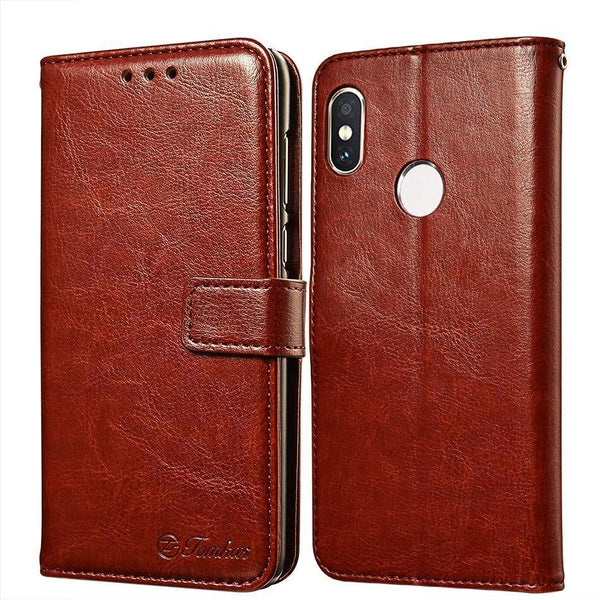 Planet Gates Black / Mi A2 Lite TOMKAS Flip Leather Case for Xiaomi Redmi Note 6 Pro Case for Xiaomi Mi A2 Lite Xiomi Wallet Cover Phone Cases Vintage Bussiness