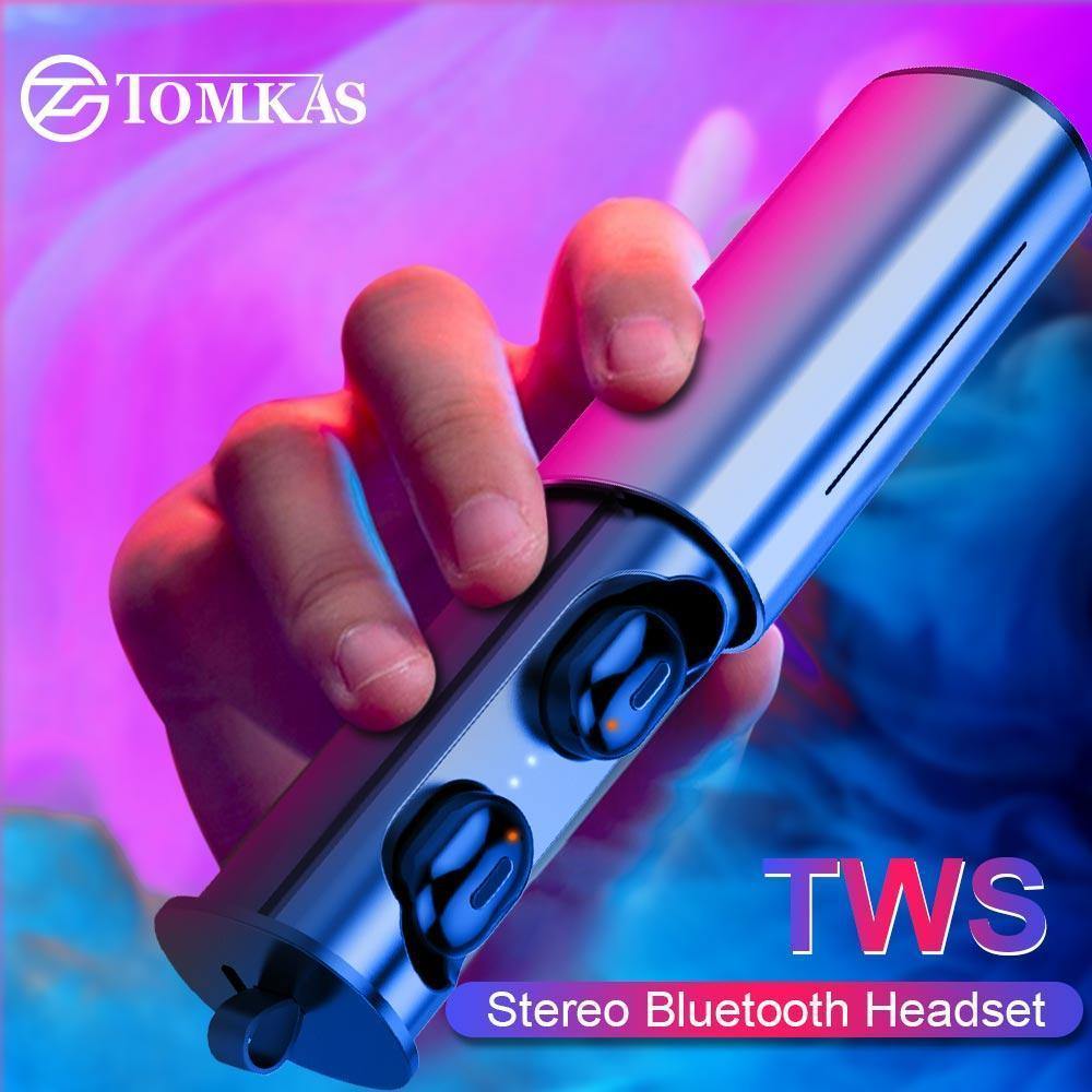 Planet Gates Black Mini Sport Wireless Earphone True TWS Earbuds Wireless Bluetooth 5.0 Headphones Headset With Charging Box For Android IOS Phone