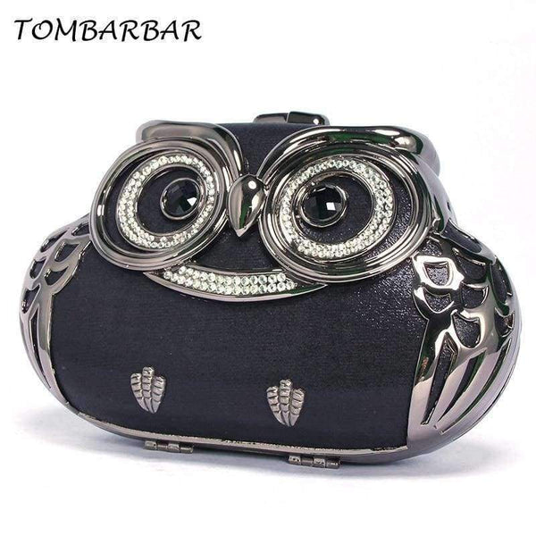 Planet Gates Black / Mini TOMBARBAR Luxury Handbags Women Bags Designer Bolsa Feminina Mini Clutch Bag owl Evening Bags Women Messenger Bags TM-EB201605