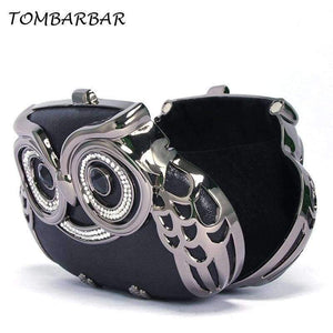 Planet Gates Black / Mini TOMBARBAR Luxury Handbags Women Bags Designer Bolsa Feminina Mini Clutch Bag owl Evening Bags Women Messenger Bags TM-EB201605