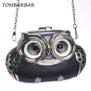 Planet Gates Black / Mini TOMBARBAR Luxury Handbags Women Bags Designer Bolsa Feminina Mini Clutch Bag owl Evening Bags Women Messenger Bags TM-EB201605