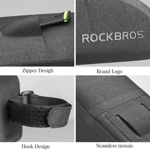 Planet Gates Black / Model S Cycling Bike Bicycle Top Front Tube Bag Waterproof Frame Bag Big Capacity MTB Bicycle Pannier Case Bike Accessories