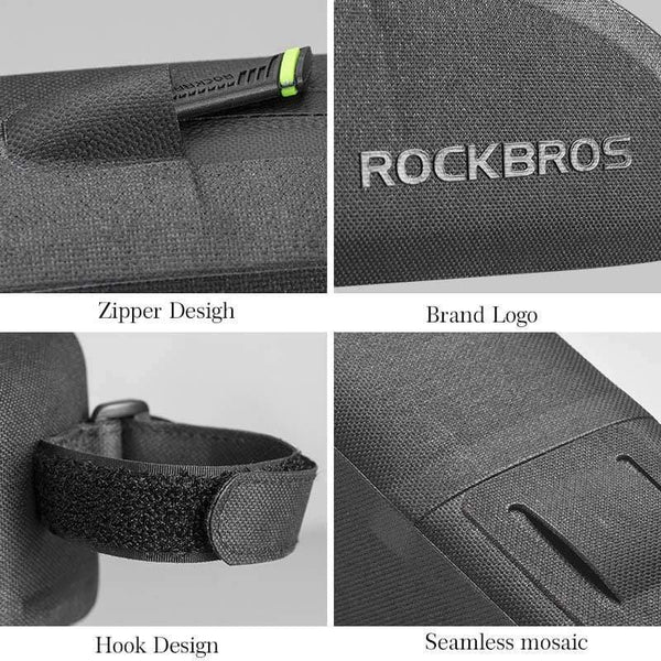Planet Gates Black / Model S Cycling Bike Bicycle Top Front Tube Bag Waterproof Frame Bag Big Capacity MTB Bicycle Pannier Case Bike Accessories