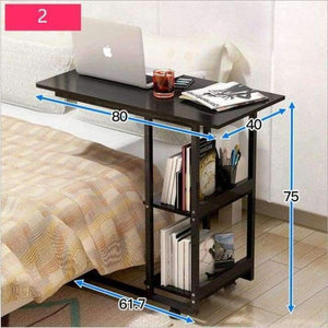 Planet Gates Black Modern Computer Desks mesa para notebook For Home Office Bedside Stand Wooden Laptop Desk Study Computer Table escritorio