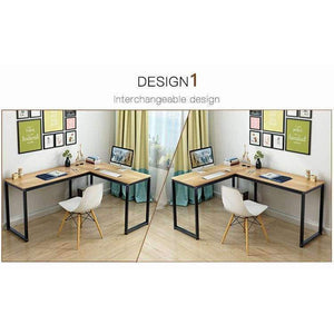Planet Gates Black Modern Computer Desks Table Furniture For Office Bedroom Home Corner Desk escritorio Study Computer Standing Desk mesas