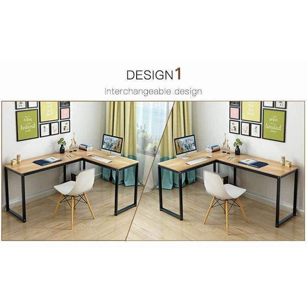 Planet Gates Black Modern Computer Desks Table Furniture For Office Bedroom Home Corner Desk escritorio Study Computer Standing Desk mesas