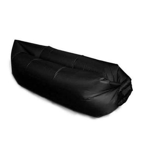 Planet Gates black Modern Home furniture air gas folding sofa lazy sofa outdoor beach inflatable bed fast lunch break fast inflatable lazy sofa bed