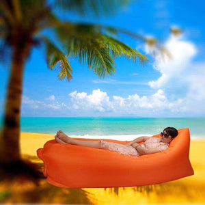Planet Gates black Modern Home furniture air gas folding sofa lazy sofa outdoor beach inflatable bed fast lunch break fast inflatable lazy sofa bed