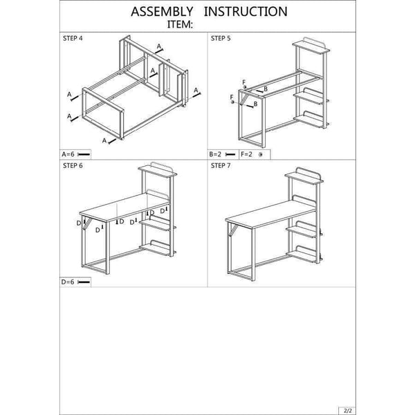 Planet Gates black Modern Home Office Desk Corner Computer PC Table Workstation with Bookcase Shelf Office Furniture Dropshipping