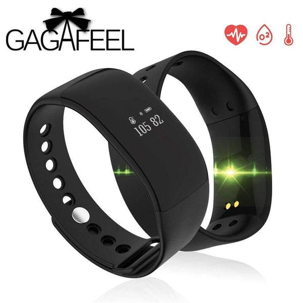 Planet Gates Black Monitor Smart Watches Clock for IOS iPhone Android Lovers' Couple's Blood Pressure Oxygen Smart Wrist Watch