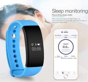 Planet Gates Black Monitor Smart Watches Clock for IOS iPhone Android Lovers' Couple's Blood Pressure Oxygen Smart Wrist Watch