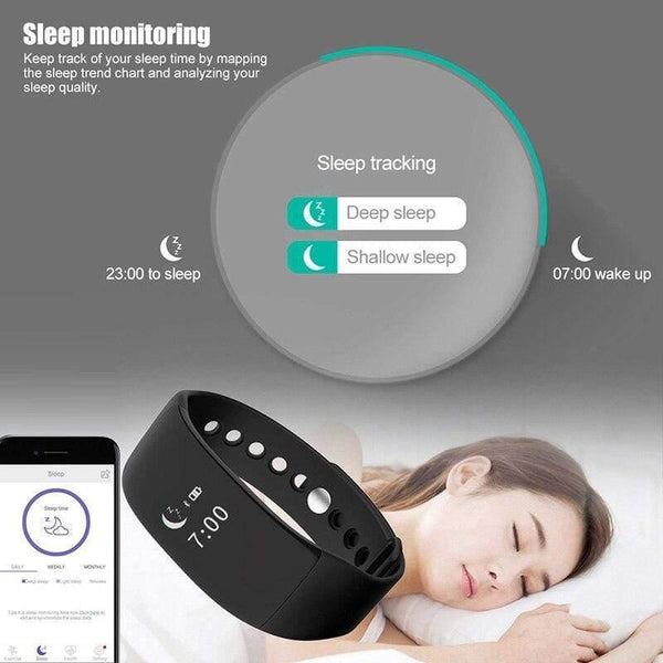 Planet Gates Black Monitor Smart Watches Clock for IOS iPhone Android Lovers' Couple's Blood Pressure Oxygen Smart Wrist Watch