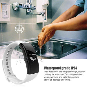 Planet Gates Black Monitor Smart Watches Clock for IOS iPhone Android Lovers' Couple's Blood Pressure Oxygen Smart Wrist Watch