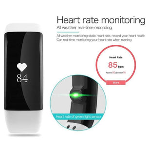 Planet Gates Black Monitor Smart Watches Clock for IOS iPhone Android Lovers' Couple's Blood Pressure Oxygen Smart Wrist Watch