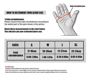 Planet Gates Black Moto Motocross Glove Men Leather Motorcycle Full Finger Gloves Cycling Bike Bicycle Riding BMX Enduro Work Mittens Summer