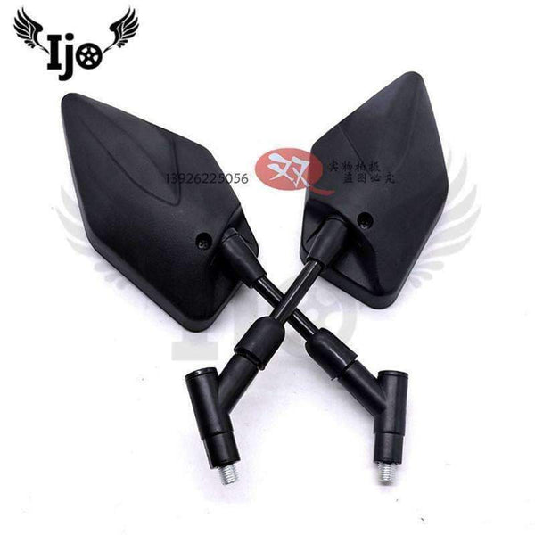 Planet Gates black motorcycle accessories motorbike moto parts Off-road for KTM dirt pit bike side mirrors motocross scooter rearview mirror