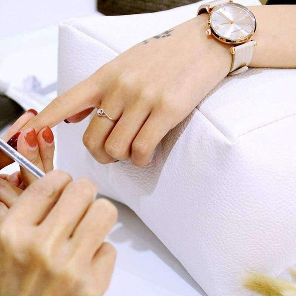 Planet Gates black Nail Art Table Hand Pillow White/Black/Pink PU Leather Arm Rest Cushion Salon Manicure Tool Hand Rests Nail Care Pillow