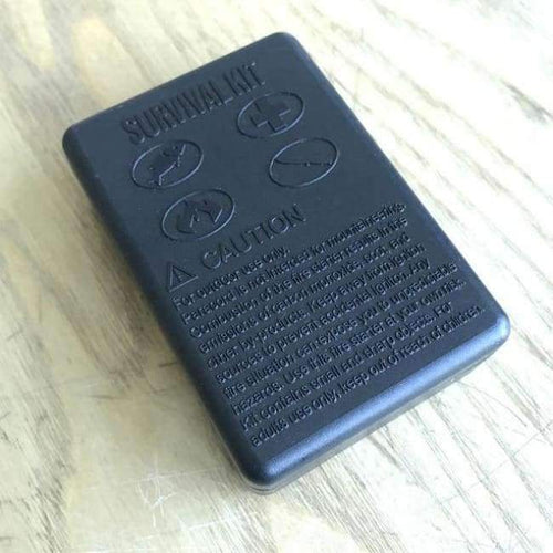 Planet Gates black NEW EDC.1991 12 in1 Outdoor Camping Equipment Sealed box Survival Kit SOS Knife Carabiner Edc Tools for compass Wire Saw