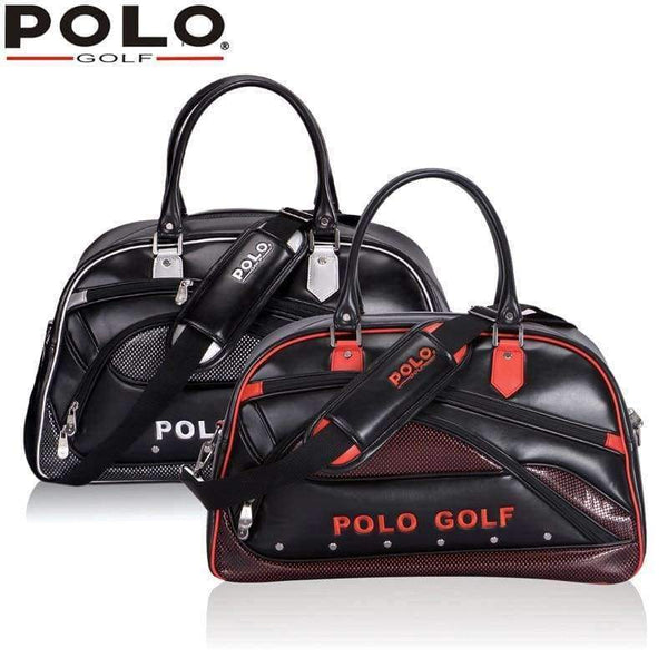 Planet Gates Black New Genuine Polo Brand Golf Bag for Men's Clothing Bag Women PU Bag Large Capacity High-quality