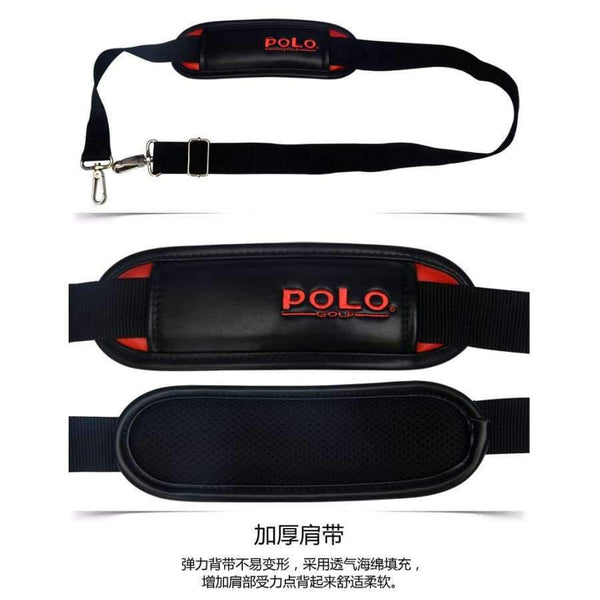 Planet Gates Black New Genuine Polo Brand Golf Bag for Men's Clothing Bag Women PU Bag Large Capacity High-quality