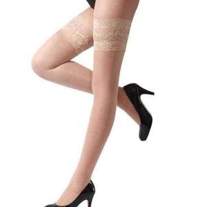 Planet Gates Black New Women's Thigh High Stockings Tights Lace women Sexy Pantyhose Sheer knee high socks Plus Size