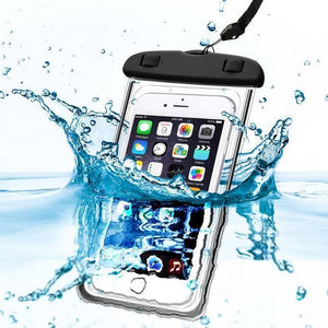 Planet Gates Black No Light Universal Waterproof Case For iPhone 5S 6 6S 7 Plus Samsung Xiaomi Redmi 3s Note 3 4 Pro MI5 Cover WaterProof Pouch Max 6" Phone