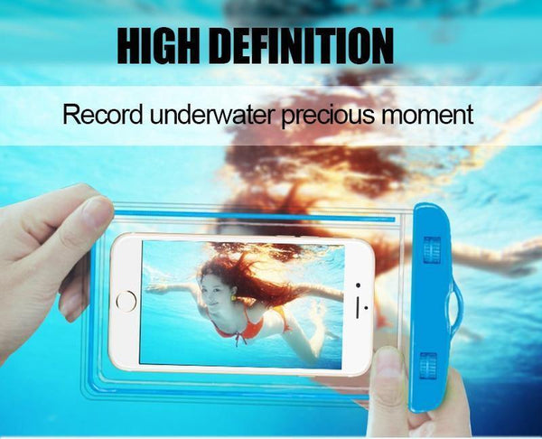 Planet Gates Black No Light Universal Waterproof Case For iPhone 5S 6 6S 7 Plus Samsung Xiaomi Redmi 3s Note 3 4 Pro MI5 Cover WaterProof Pouch Max 6" Phone