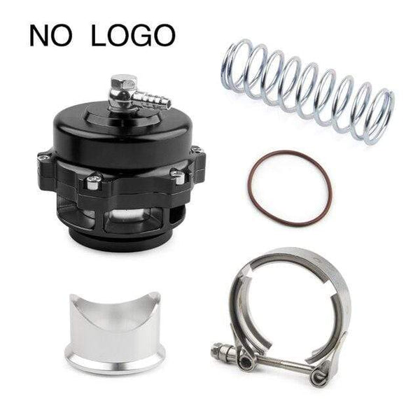 Planet Gates Black-no logo Tial style 50mm Blow Off Valve CNC BOV Authentic with v-band Flange with logo or not logo