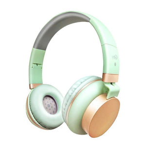 Planet Gates black no package Wired headphones with Mic Portable Foldable On-Ear Headset with Microphone for Phones xiaomi PC MP3 Girls