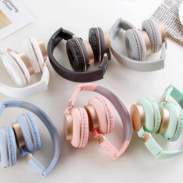 Planet Gates black no package Wired headphones with Mic Portable Foldable On-Ear Headset with Microphone for Phones xiaomi PC MP3 Girls