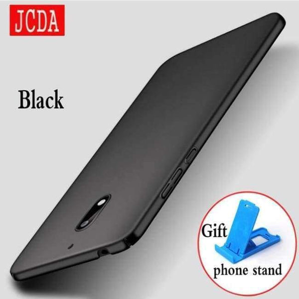Planet Gates Black Nokia 6 case Nokia6 cases Back phone case For Nokia 6 cover scrub Luxury Silm Hard Frosted PC Back JCDA Brand