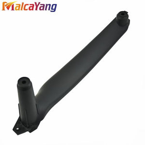 Planet Gates Black(on the left) Left Right Side Inner Interior Armrest Door Panel Handle Pull Trim Cover For BMW E70 X5 E71 X6