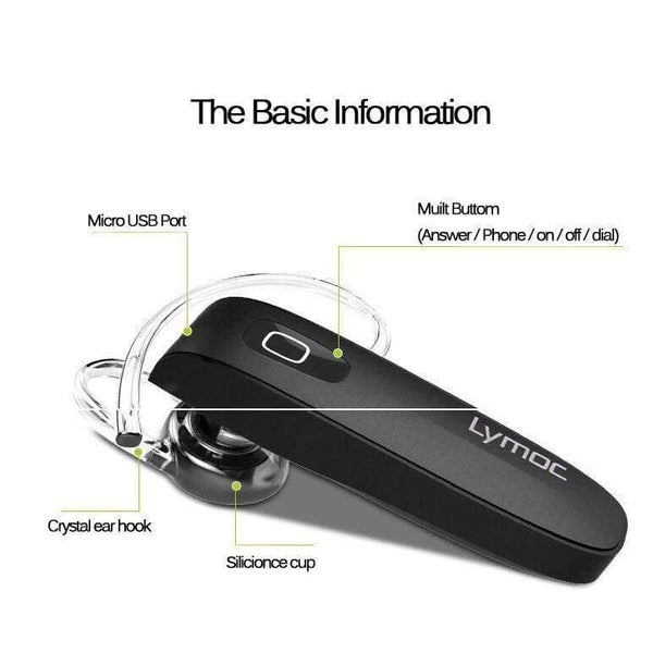Planet Gates Black One cup Original Sport Wireless Bluetooth Headset Handsfree Earphones Driving Office Stereo Headphones For iPhone XiaoMi Huawei