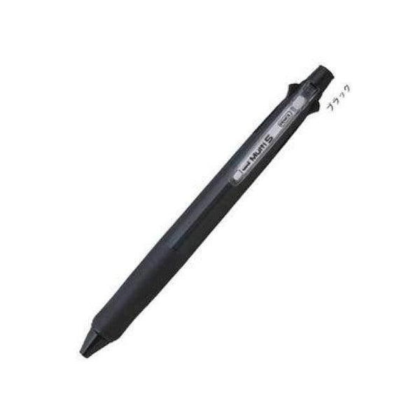 Planet Gates Black One Piece Uni MSE5-500 Multifunction Pen 4 Oil Core & Mechanical Pencil for Office School Writing Supplies