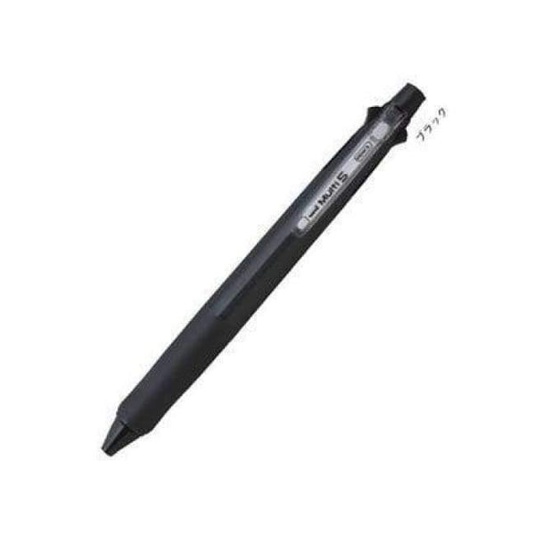 One Piece Uni Mse5-500 Multifunction Pen 4 Oil Core & Mechanical Pencil For Office School Writing Supplies - Black