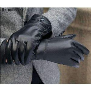 Planet Gates black / One Size 2018 leather gloves,Genuine Leather,Black,brown color,leather gloves men ,leather winter gloves warm,brand mittens