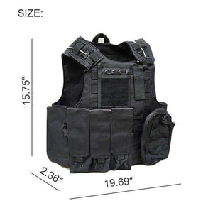 Camouflage Hunting Coat Cs Hunting Military Tactical Vest Wargame Body Molle Armor Outdoor Equipment 5 Colors