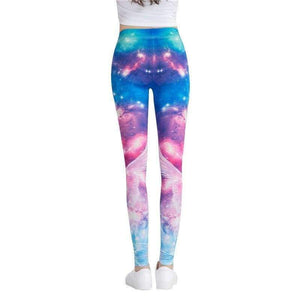 Planet Gates Black / One Size Leggings Fitness Women Leggings Space Galaxy Printing leggins High Waist Pants Female Quick Dry Trousers WAIBO BEAR