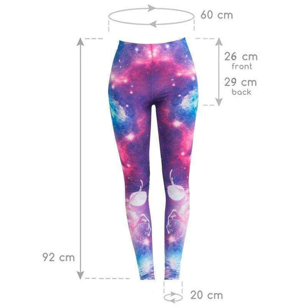 Planet Gates Black / One Size Leggings Fitness Women Leggings Space Galaxy Printing leggins High Waist Pants Female Quick Dry Trousers WAIBO BEAR
