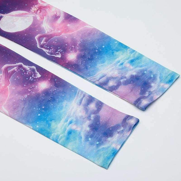 Planet Gates Black / One Size Leggings Fitness Women Leggings Space Galaxy Printing leggins High Waist Pants Female Quick Dry Trousers WAIBO BEAR