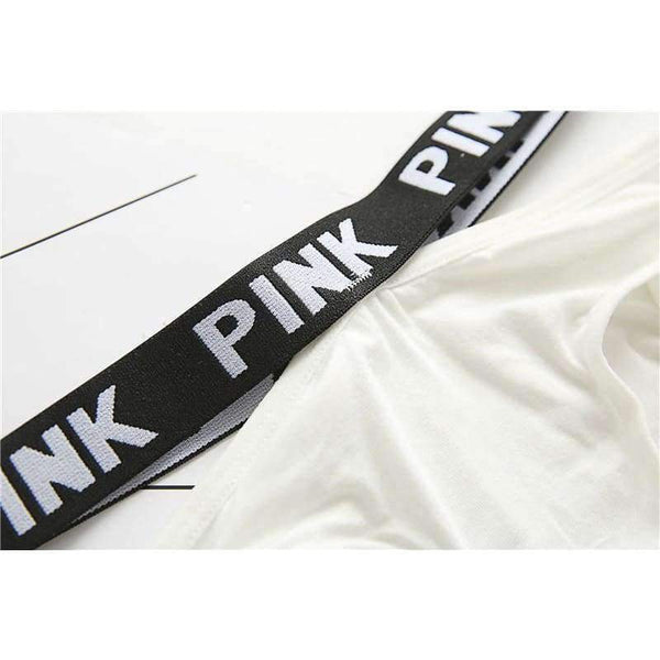 Planet Gates Black / One Size Lounge Underwear Comfortable Wireless Loungewear Lingerie Bra Set Black and White Cotton Bras Sets