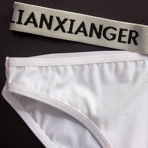 Planet Gates Black / One Size Lounge Underwear Comfortable Wireless Loungewear Lingerie Bra Set Black and White Cotton Bras Sets Dropshipping