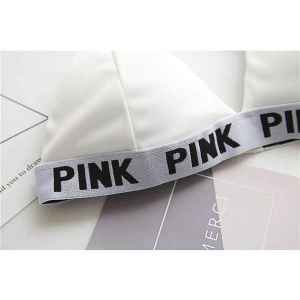 Planet Gates Black / One Size Lounge Underwear Comfortable Wireless Loungewear Lingerie Bra Thong Set Fitness Bras Sets