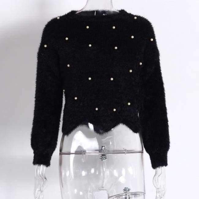 Planet Gates Sweaters Women     2018 Autumn Winter Newest Long Sleeve Jumper Ladies Pullovers Irregular Mohair Sweater Blue