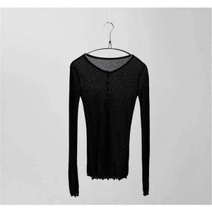 Planet Gates Black / One Size T-shirt Women T Shirt 2018 Spring Summer T-Shirt Women Tops Korean Long Sleeve Vetement Femme Ropa Mujer Kawaii Clothes