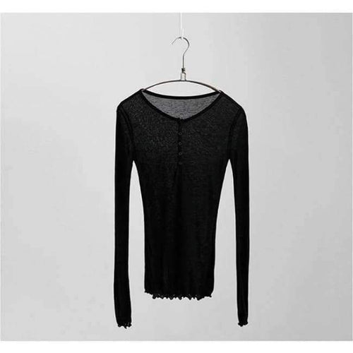 Planet Gates Black / One Size T-shirt Women T Shirt 2018 Spring Summer T-Shirt Women Tops Korean Long Sleeve Vetement Femme Ropa Mujer Kawaii Clothes