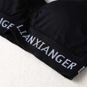 Planet Gates Black / One Size Women Lace Lounge Underwear Comfortable Wireless Loungewear Lingerie Bra Set Padded Cotton Bras Sets