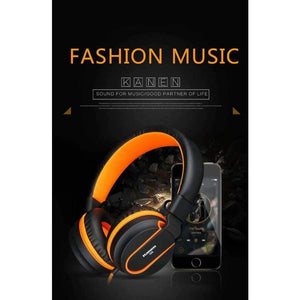 Planet Gates BLACK ORANGE / China Adjustable Headset Earphone Detachable Earbuds Headphone fone de ouvido with Microphone For Cellphone Computer
