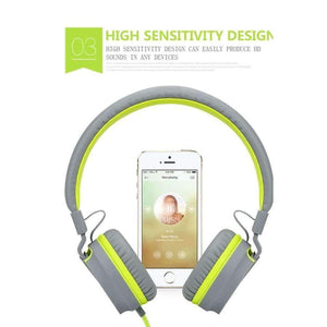 Planet Gates BLACK ORANGE / China Adjustable Headset Earphone Detachable Earbuds Headphone fone de ouvido with Microphone For Cellphone Computer